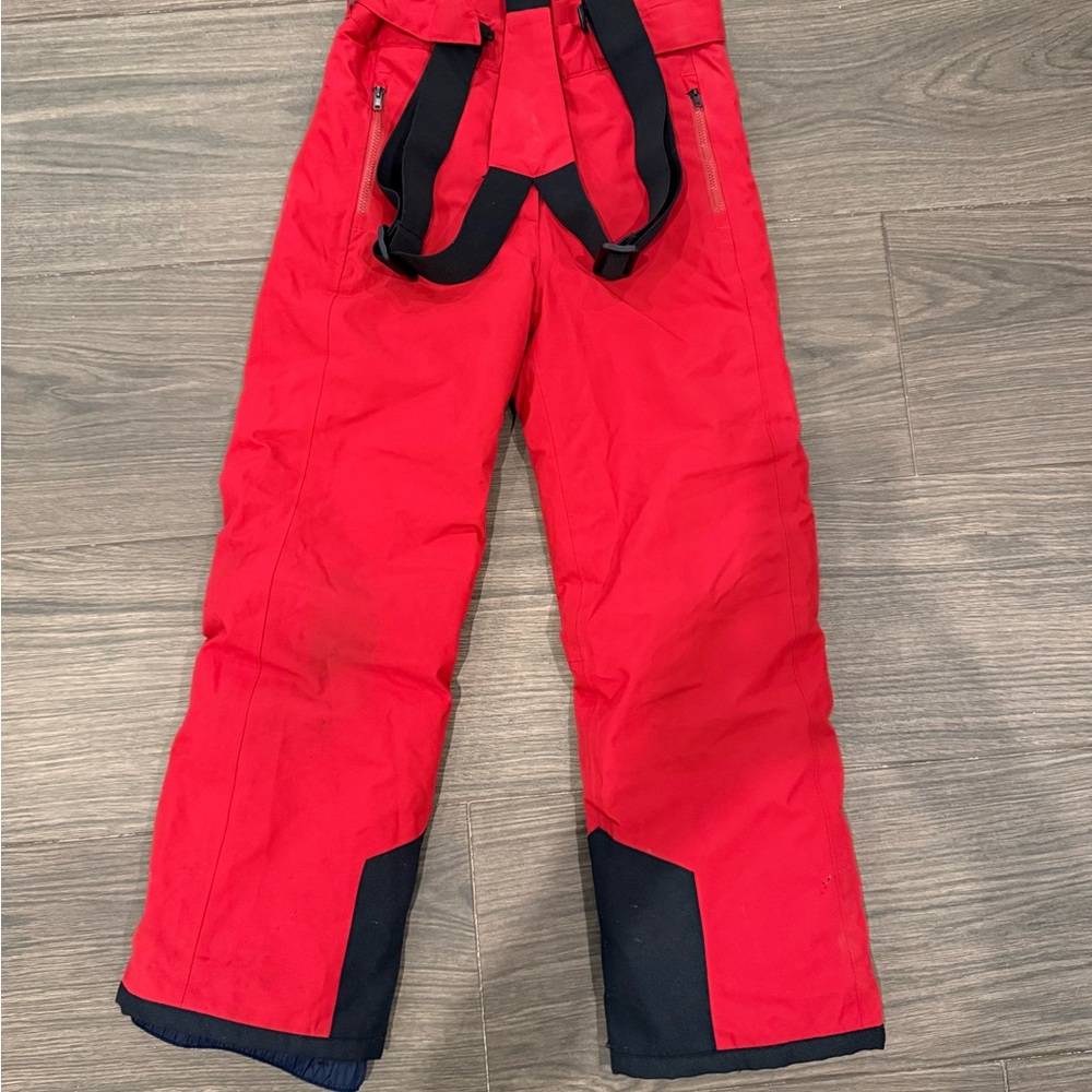 Fusalp Red and Black Snow Pants